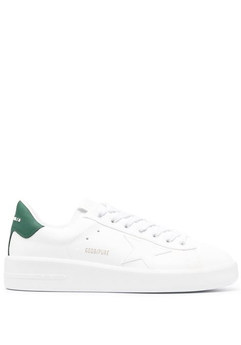 white and dark green Purestar low-top sneakers  GOLDEN GOOSE | GMF00197-F00475310502